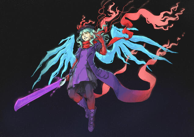 Magical Girl TTRPG Character Design - Himari
